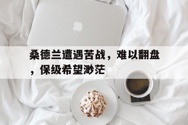 桑德兰遭遇苦战，难以翻盘，保级希望渺茫